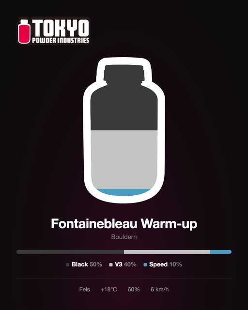 Fontainebleau Warm-up