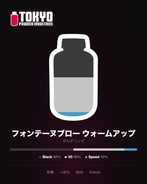 フォンテーヌブロー ウォームアップ